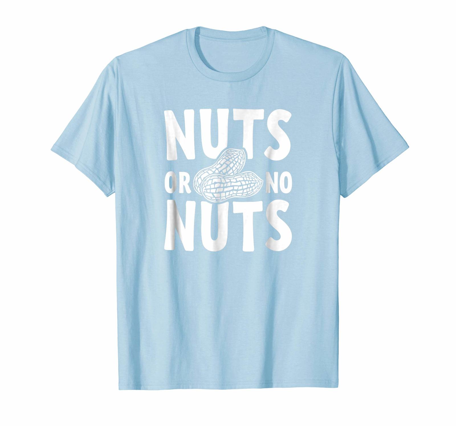 New Shirts Nuts or No Nuts Funny Gender Reveal T Shirt Matching Toddler Men TShirts