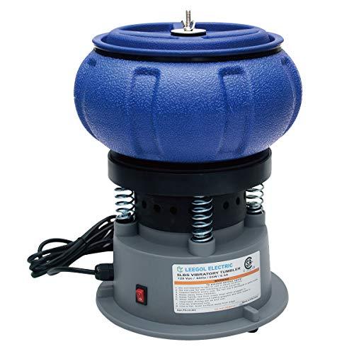 Leegol Electric Rock Tumbler 5LB Vibratory Tumbler Bowl Tumbling