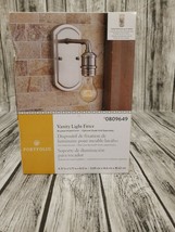 Portfolio 5.75-in W 1-Light Brushed Nickel Wall Sconce - $15.00