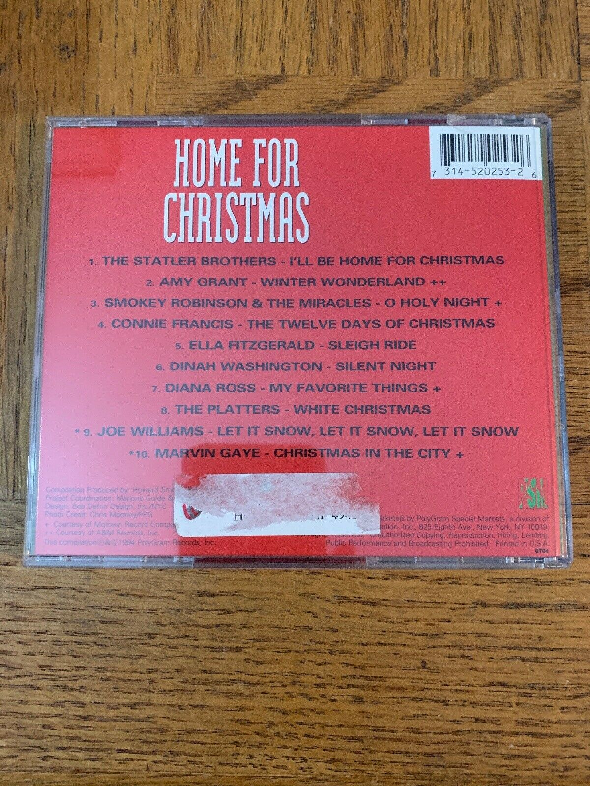 Home For Christmas CD CDs