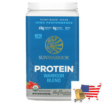 Sunwarrior, Warrior Blend Protein, Organic Plant-Based, Unflavored, 1.65... - $65.02