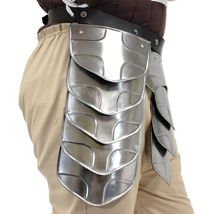 "Hung" Middle Age Knights Tasset Battle Armor Plated Steel Waist Fauld Belt image 3