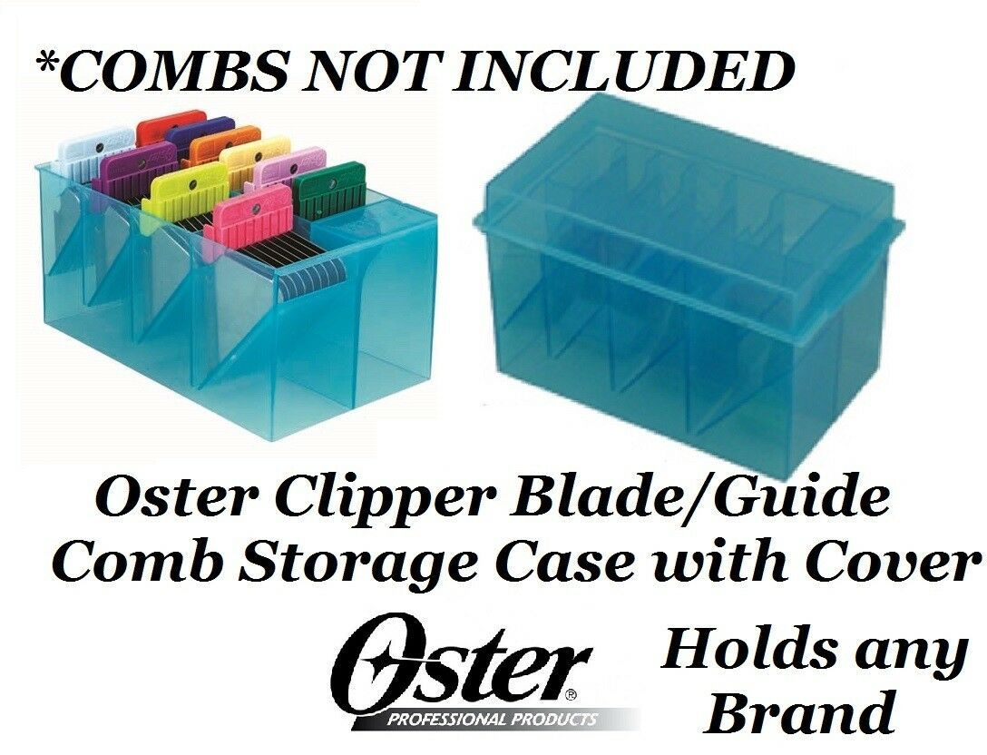 OSTER Clipper BLADE&ATTA​CHMENT GUIDE COMB ORGANIZER CASE*Also For Wahl,Andis