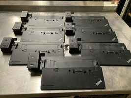 Set of 7 Lenovo Laptop Computer ThinkPad Pro Docks - No Power Cords - $142.50