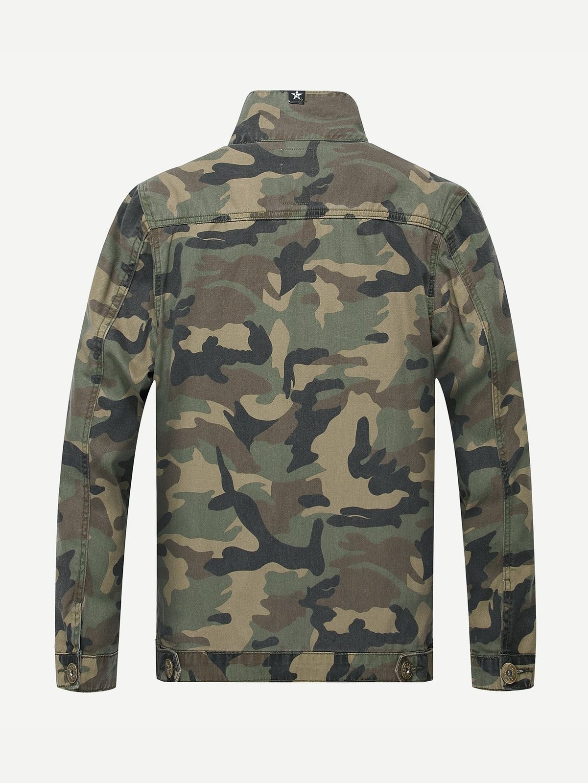 Men Camouflage Denim Jacket Coats, Jackets & Vests