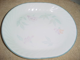 Corelle Pink Trio 12.25 Inch Oval Serving Platter Brand New Free Usa Shipping - $26.17