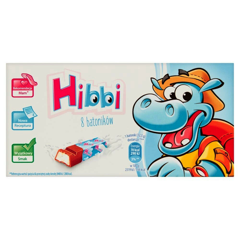 Hibbi Milk Chocolate Bars 14 OZ Chocolate for Children - Chocolate ...