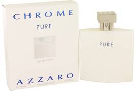 Azzaro Chrome Pure Cologne 3.4 Oz Eau De Toilette Spray image 4