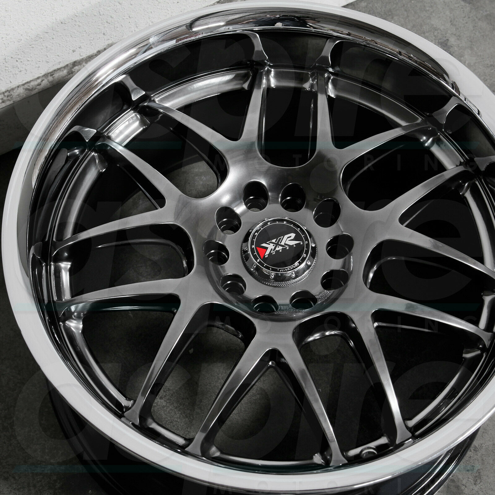 One 18x9 XXR 526 5x114.3/5x120 35 Chromium Black SSC Wheels Rims - Wheels