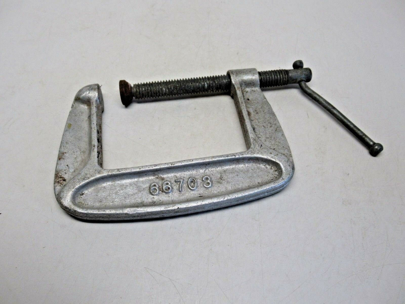 Metal C Clamp 8 Made in the USA 66703 Vintage American Made Tool