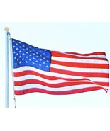 Outdoor American FLAG 3&#39;x5&#39; ft Embroidered sTaRs 300 Denier Polyester - ... - $9.99