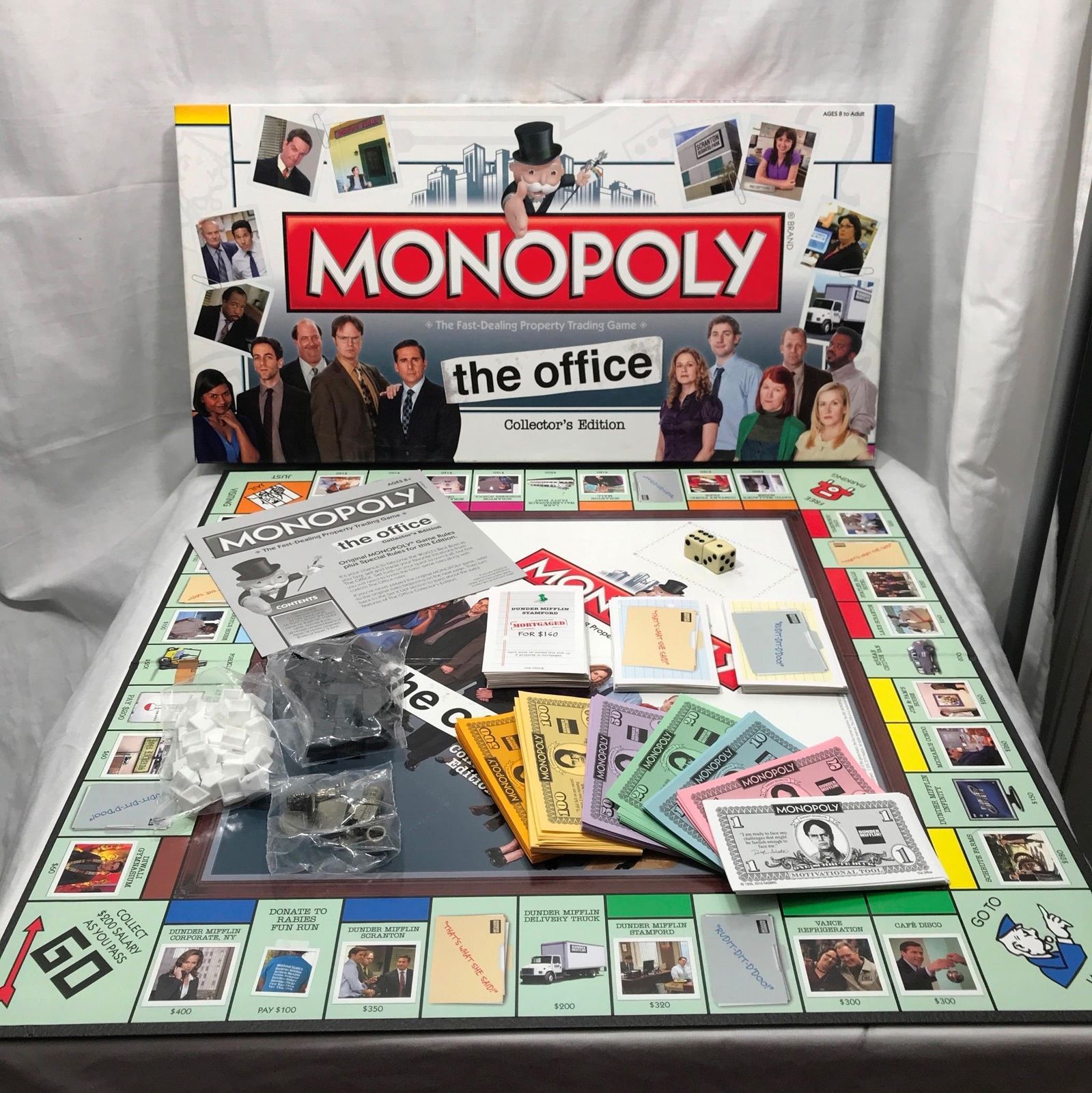 Hasbro The Office Monopoly Collectors And 29 Similar Items Hasbro The Office Monopoly Collectors Edition 2010 Board