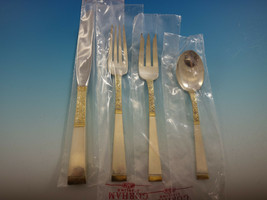 Golden Scroll by Gorham Sterling Silver Flatware Set For 10 Service 47 Pieces - $2,475.00
