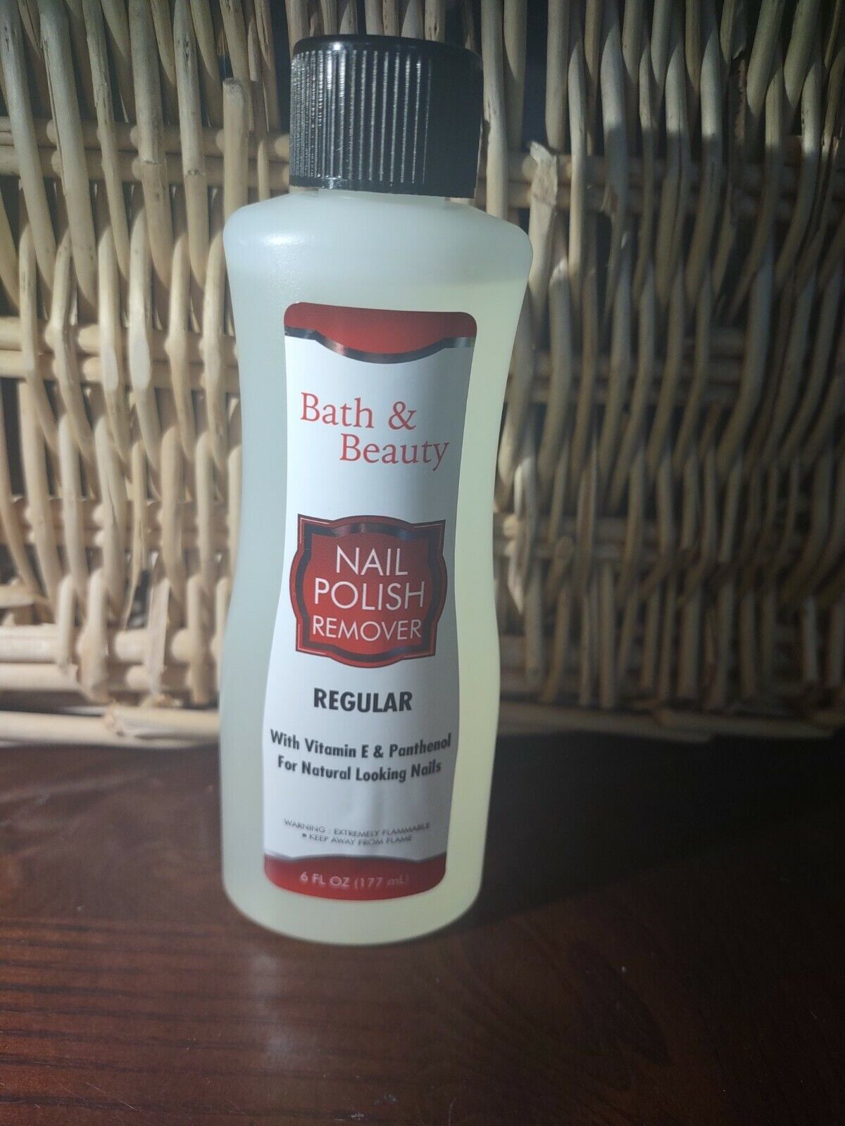 Bath & Beauty Nail Polish Remover 6 Fl Oz.