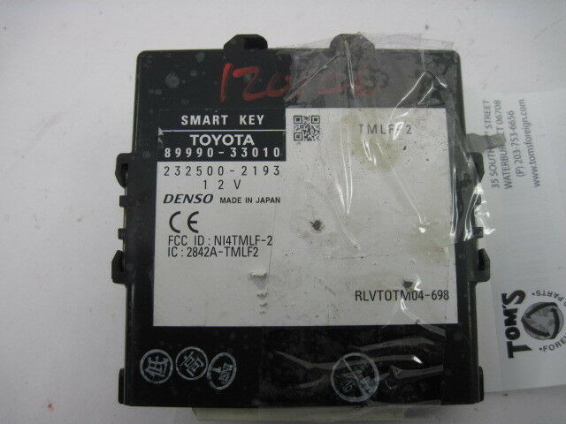 Toyota Camry Control Module 28 Listings Body Control Module Computer Toyota Camry 2007 07 8999033010 844678 81 67
