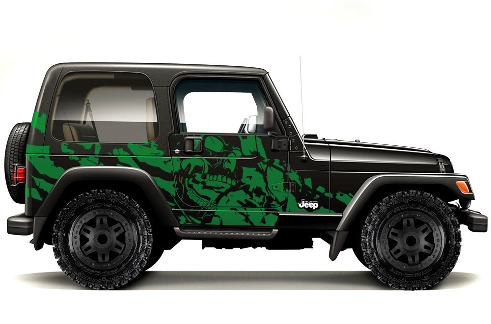 Custom Jeep Wrangler Wraps