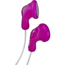 JVC HAF14P - Gumy Earbud Headphones Pink - $19.99