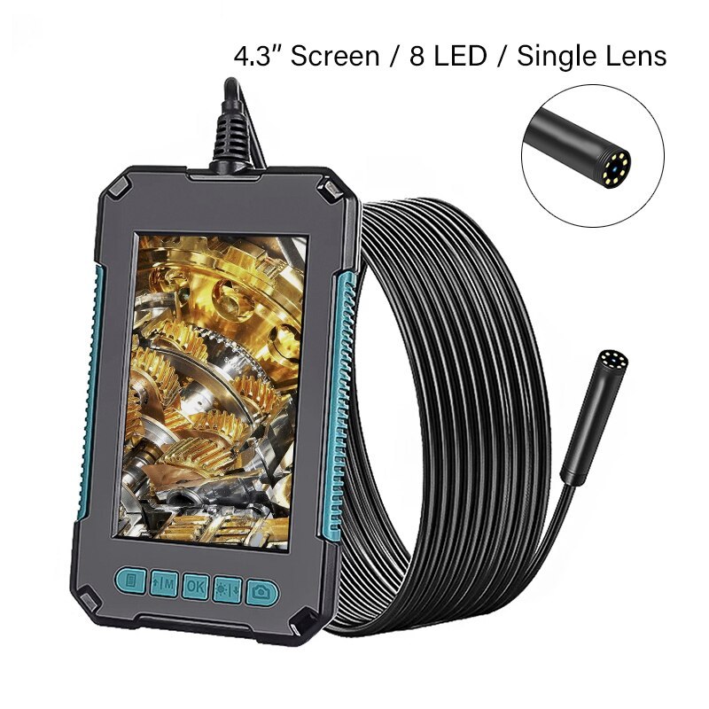 Hd 4.3 Screen Industrial Endoscope Camera 8Mm Single & Dual Lens-5M Single Lens