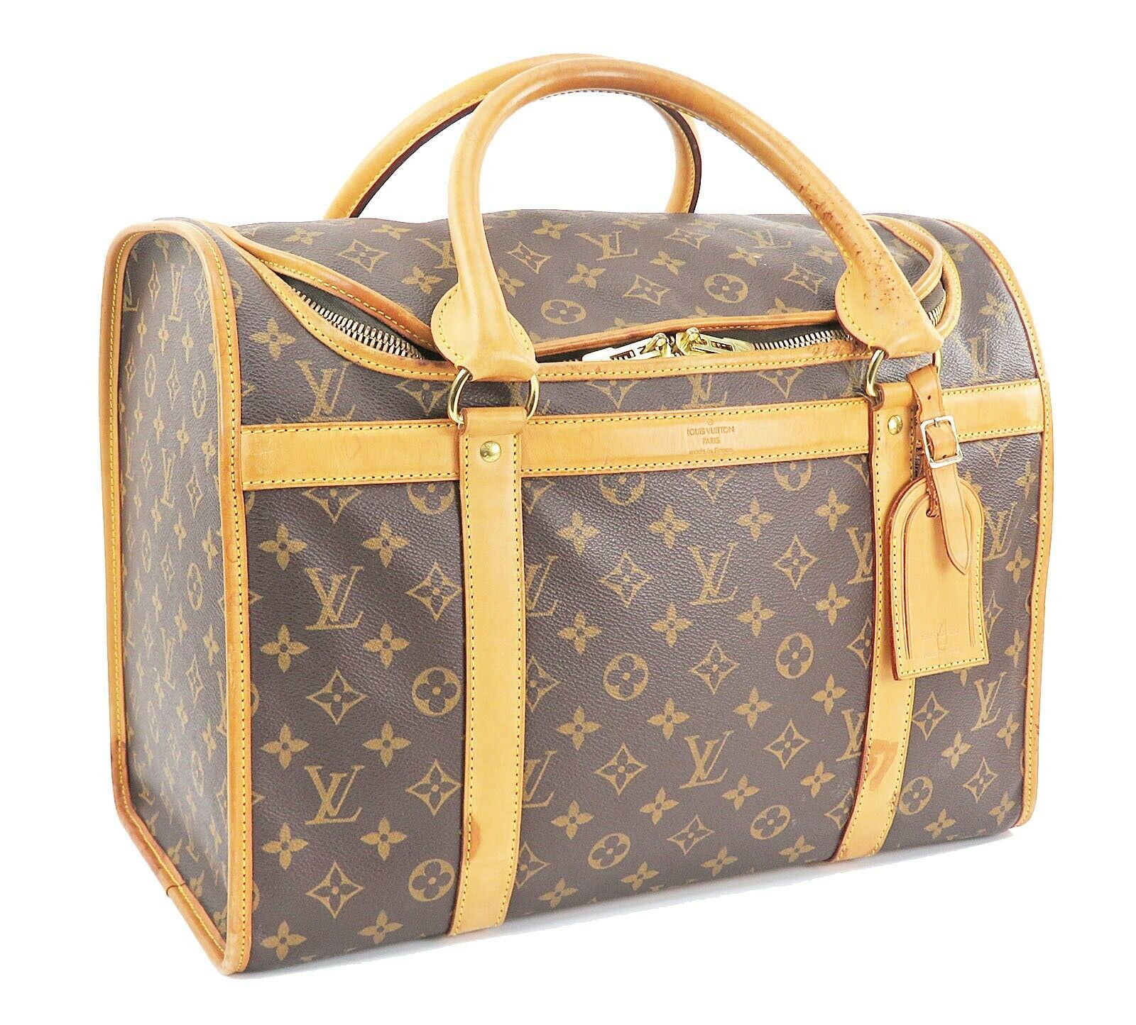 Louis Vuitton Dog Carrier 50 -2 For Sale on 1stDibs