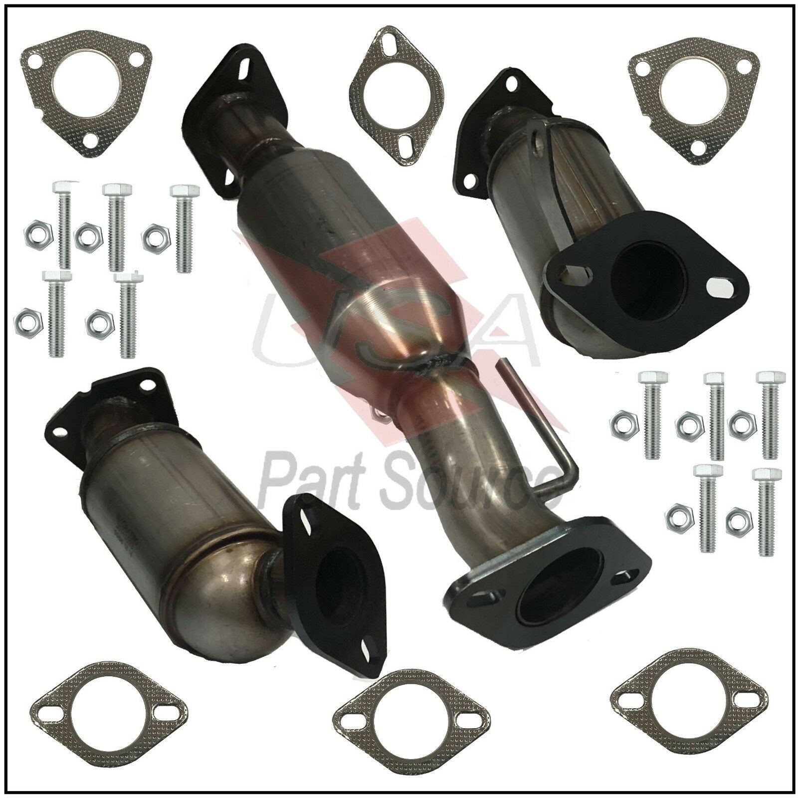 Catalytic Converter 3pc Set Fits 20092017 GMC Acadia Denali/SLT 3.6L