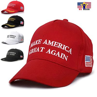 Donald Trump Make Keep America Great Baseball Cap Adjustable Hat w/ American U.S