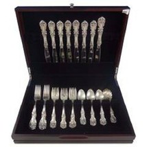 Burgundy by Reed & Barton Sterling Silver Flatware Set For 8 Service 33 Pieces - $2,100.00