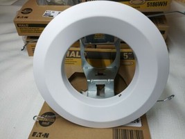 (3 PACK) Halo E26 - 5&quot; White Recessed Ceiling Light Self Flanged Trim 51... - $28.01