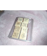 Stampin Up All God&#39;s Children 8 Stamp Set in Plastic Case Nice Condition... - $22.00