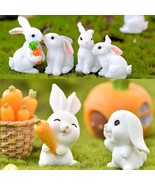 Miniature rabbit mini bunny for model making terrarium decor - $0.89