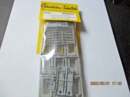 American Limited 9406 Diaphragms ConCor Superliners Gray 6 Pair HO Scale image 4