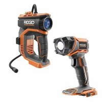 18V Cordless 2-Tool Combo Kit with Digital Inflator and Torch Light (Tools  - $107.99