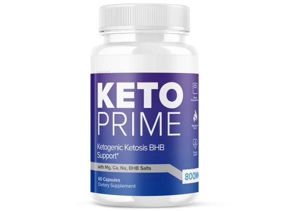 Keto Prime Pills Shark Ketogenic Tank 800 mg - 1 Month Supply