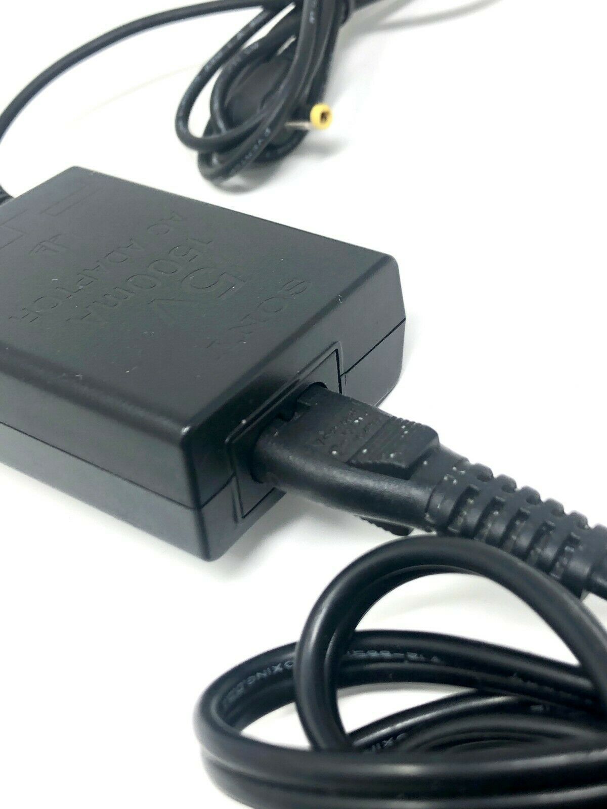 Genuine Sony PSP 380 AC Adapter 5V 1500mA N1158 Used TESTED Cables