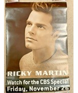 Ricky Martin Limited Edition 1999 Promo Poster Dated 11.26.1999 - $39.55