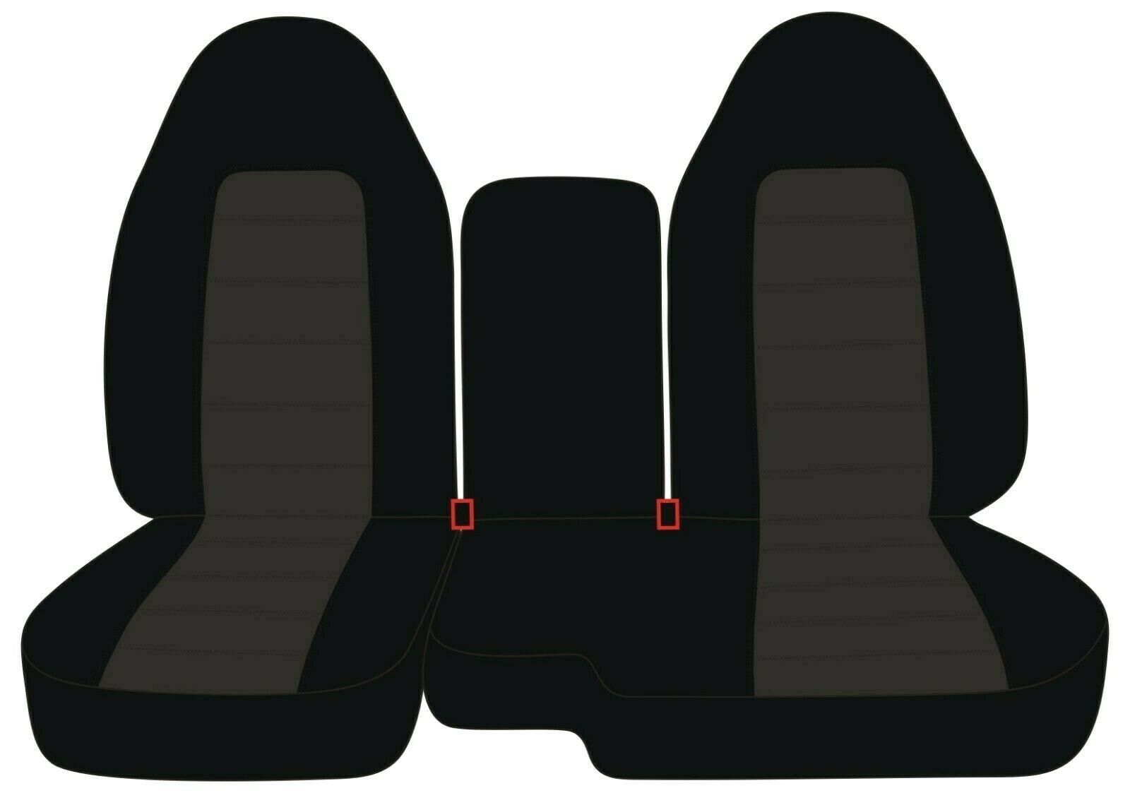 Front set car seat covers fits CHEVY COLORADO 2004-2012 60 ...