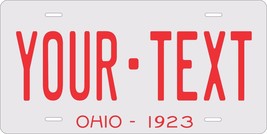 Ohio 1923 License Plate Personalized Custom Car Auto Bike Motorcycle Moped - $10.99+