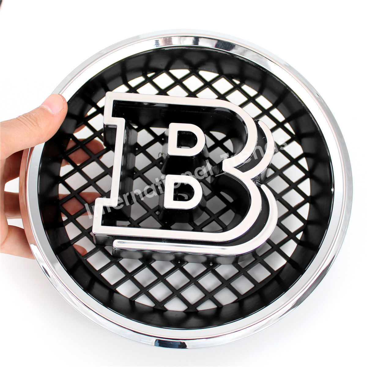 BRABUS Grille B Badge Emblem Logo For 85-14 Mercedes Benz W463 G63 G65 G63 6X6 - Decals/Emblems ...