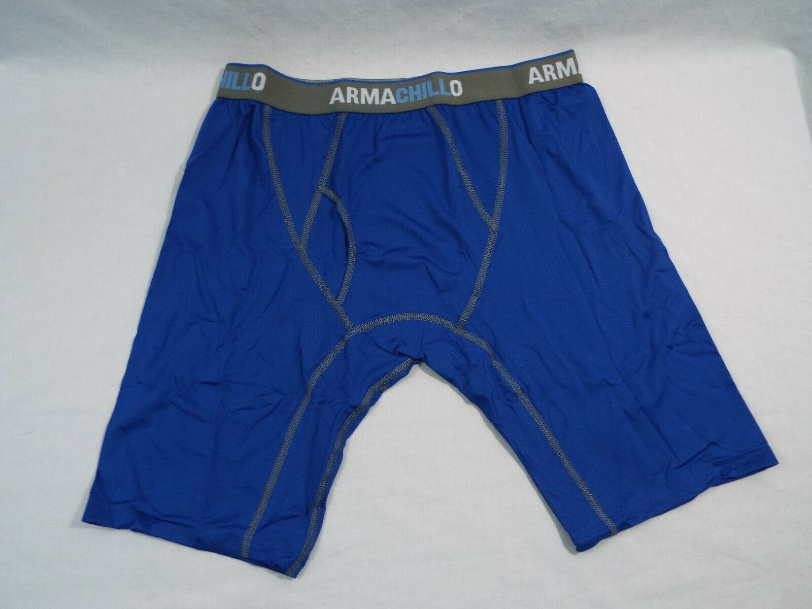 Mens Armachillo Cooling Extra Long Boxer Briefs Baltic Blue 83736 Underwear