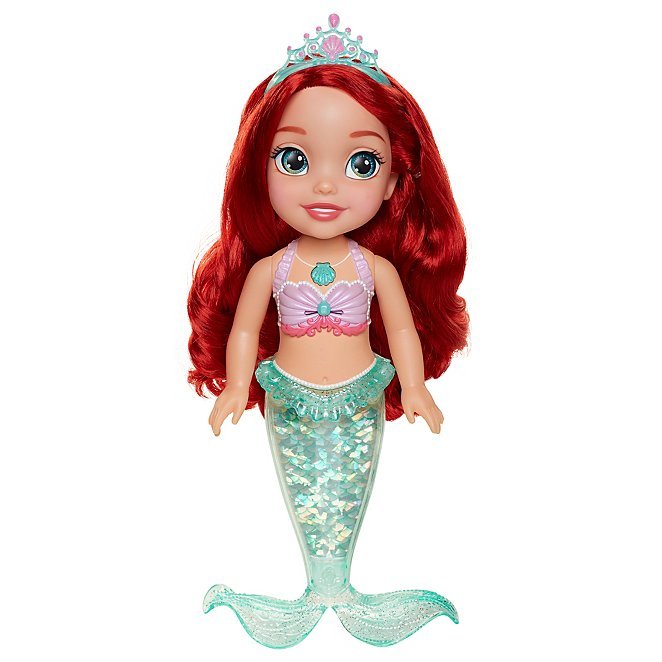 ariel singing bath doll