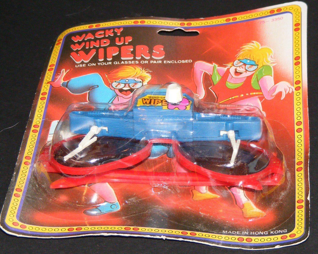 1985 Wacky Wind Up Wipers Toy Glasses Other