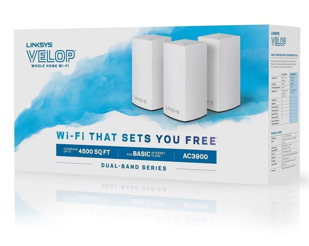 Linksys Velop Ac Dual Band Intelligent Whole Home Mesh Wifi System