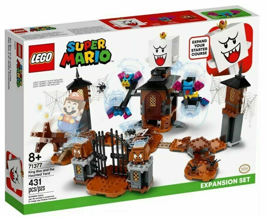 lego super mario king boo 71377