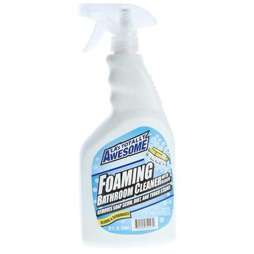 LA's Totally Awesome Foaming Bathroom Cleaner with Bleach, 32-oz. - $4.99