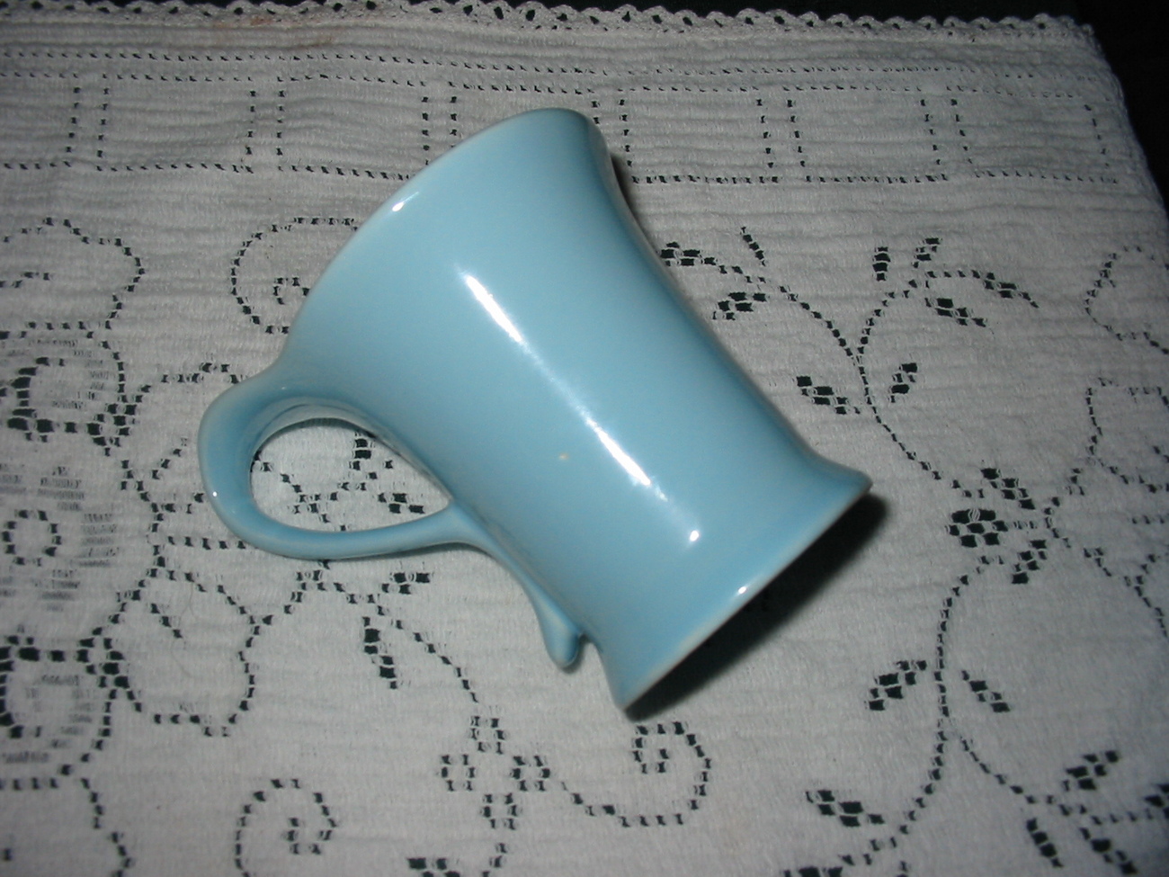 Vintage Cup and Snack Plate Unknown Maker