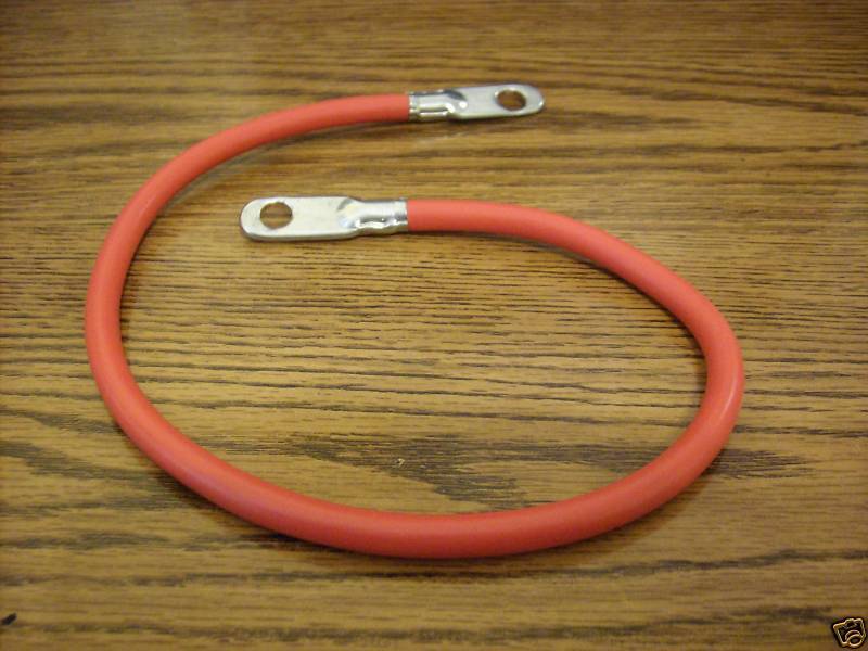 LAWN MOWER pos battery cable 20" long Parts & Accessories