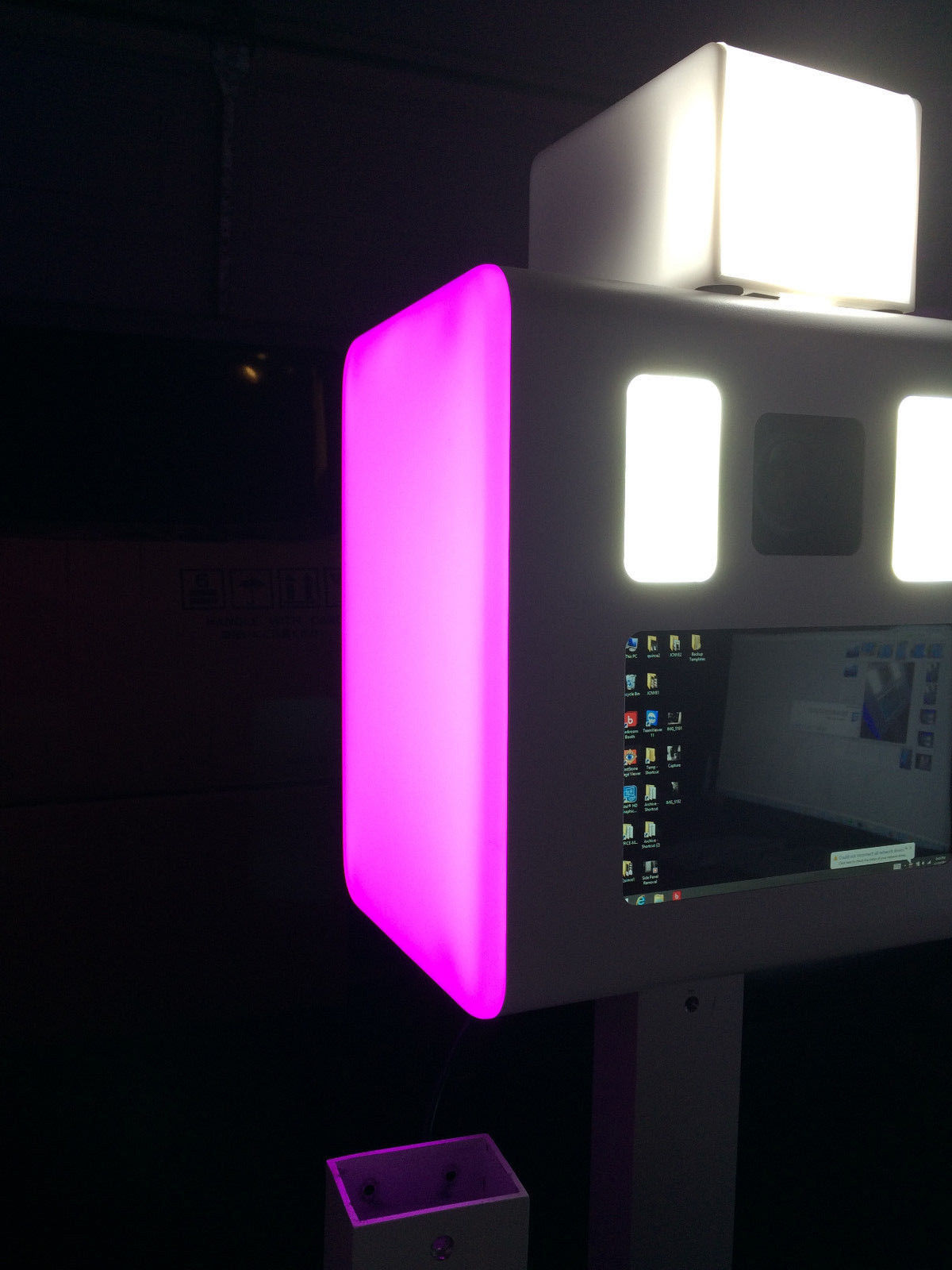 Photobooth Camera Kiosk Complete Machine Flash DSLR Photo Booth package