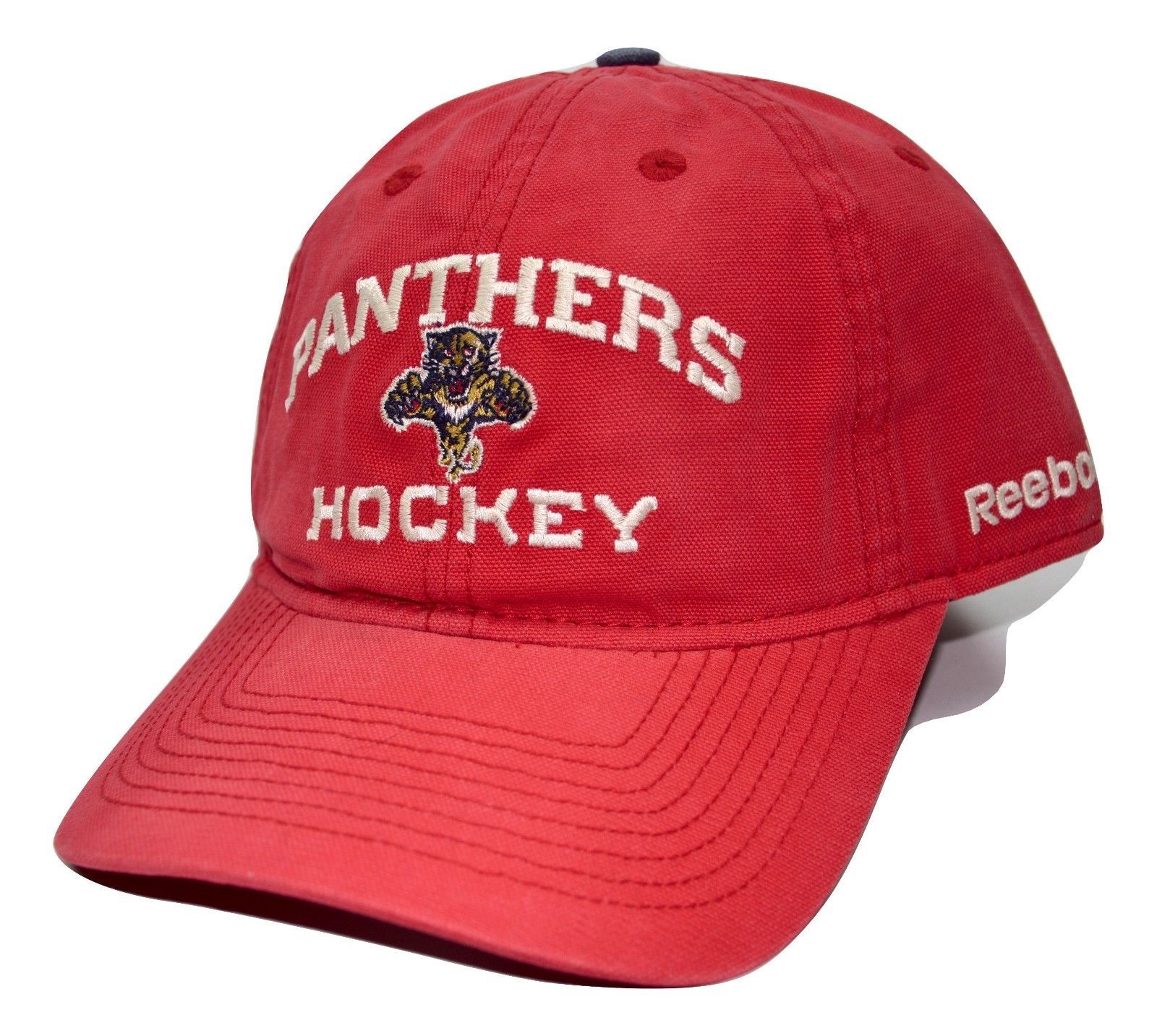 Florida Panthers Reebok EQ66Z NHL Hockey Adjustable Slouch Cap Dad Hat