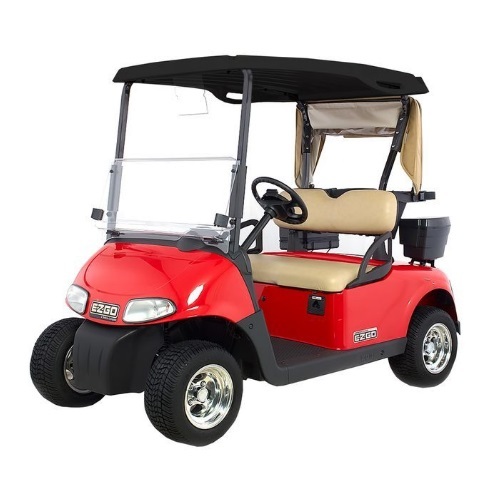 EZGO Rxv Golf Cart Top Canopy Black PushPull Golf Carts