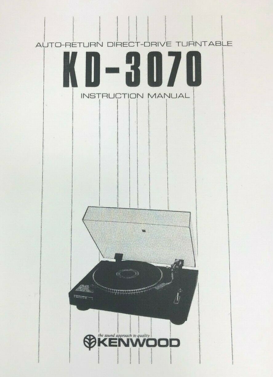 Used Kenwood KD-3070 Turntables for Sale | HifiShark.com