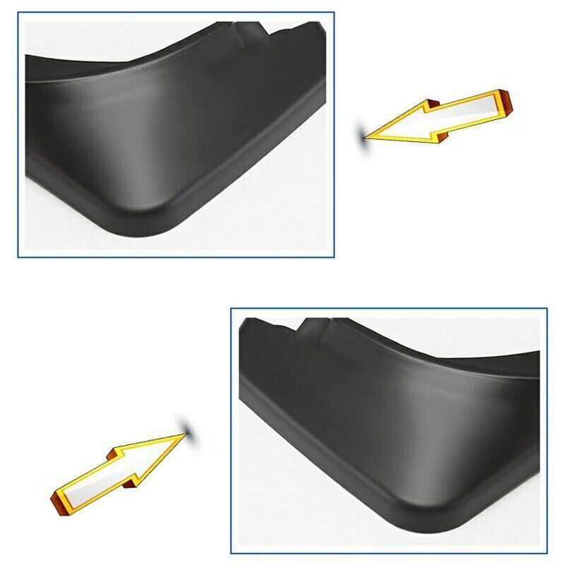 For KIA SOUL Car Mud Flaps Splash Guard Mudguard Mudflaps 4pcs ABS